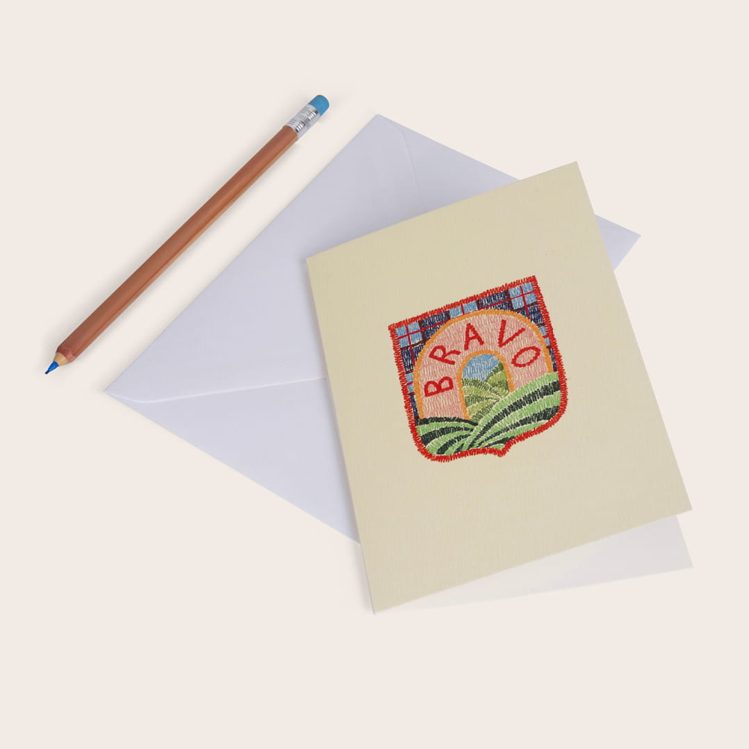 Aazon.co : Greetings Card - Sall Size - Graed Grass Crown - Ade