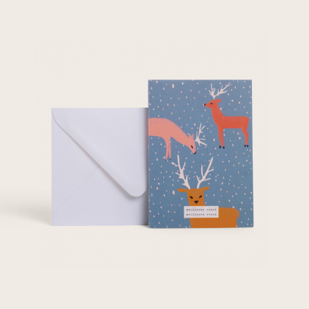 Carte dans la forêt