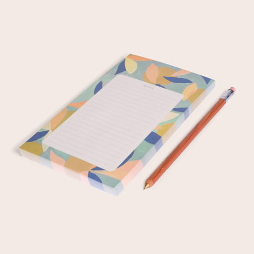 Brume peaches notepad