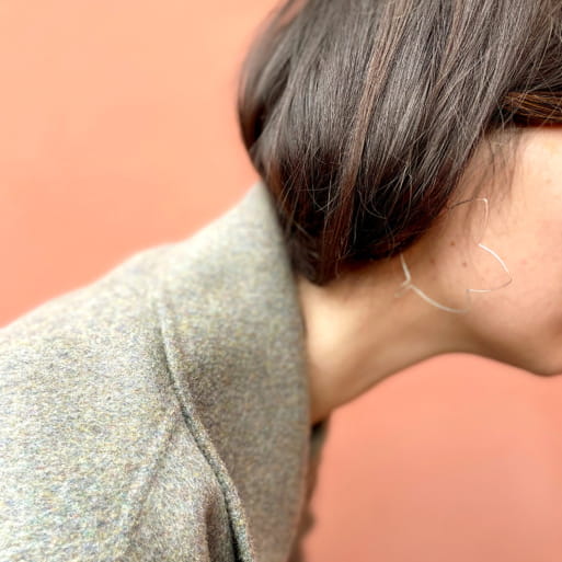 SILVER DIMANCHE EARRINGS SEASON PAPER X GALATÉE PESTRE