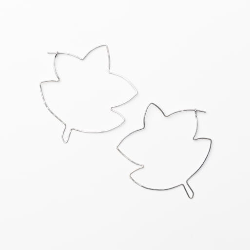 SILVER DIMANCHE EARRINGS SEASON PAPER X GALATÉE PESTRE