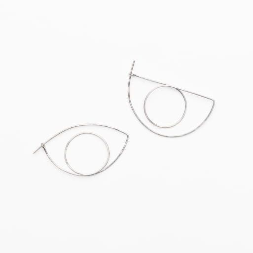 SILVER RENCONTRE EARRINGS SEASON PAPER X GALATÉE PESTRE