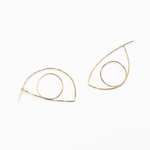 BOUCLES D’OREILLES RENCONTRE VERMEIL SEASON PAPER X GALATÉE