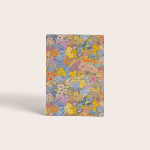 Mille fleurs memo pad