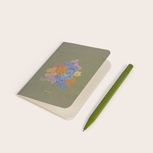 Carnet de poche Mille fleurs
