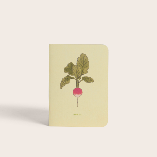 Carnet de poche Radis