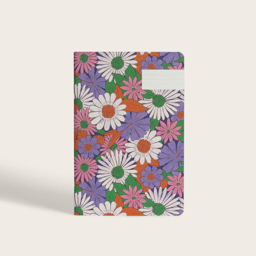 Flower power parme notebook