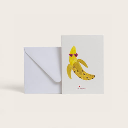 La banane card