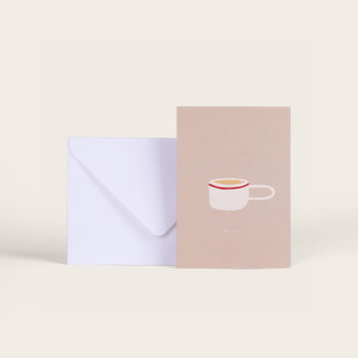 Une tasse card