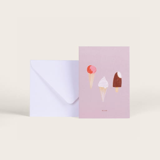 Delice message card