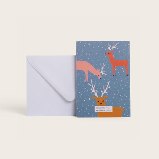 Carte dans la forêt