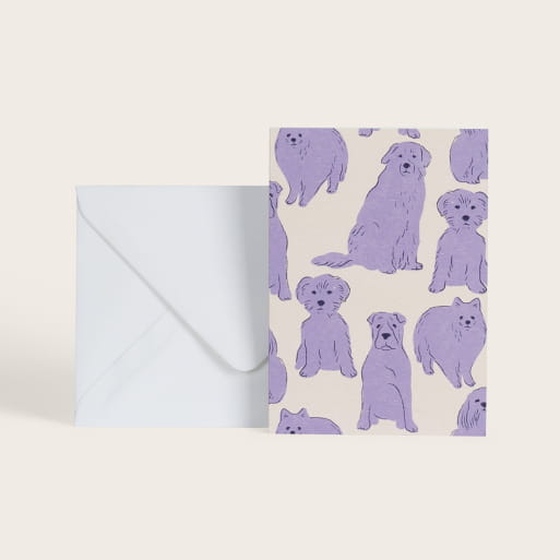 Carte Chiens chiens