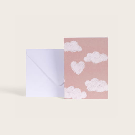 Dans les nuages card