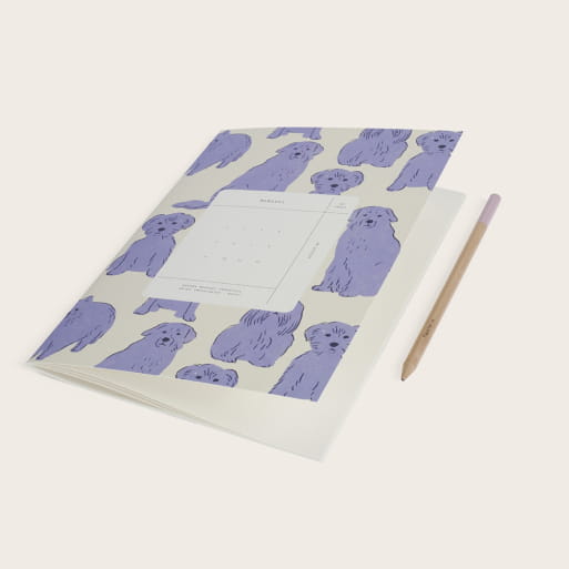 Chiens chiens monthly planner