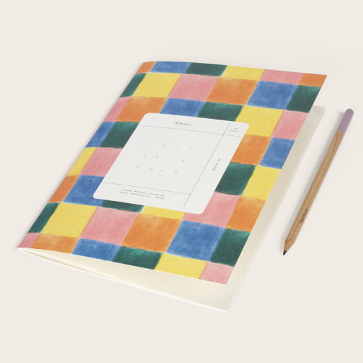 Quilt monthly planner