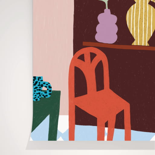 Papier peint La Maison