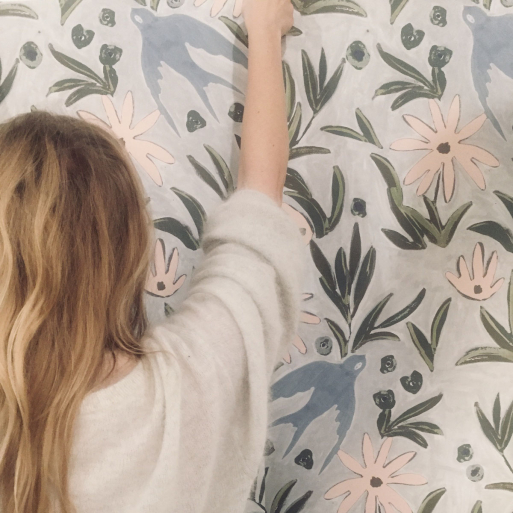 Envolee brume wallpaper