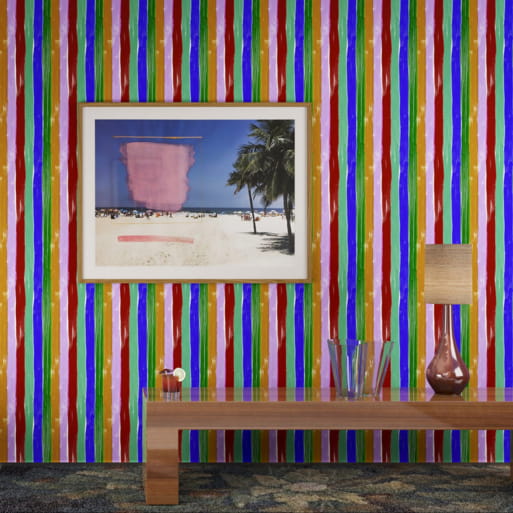 Parasol velours wallpaper