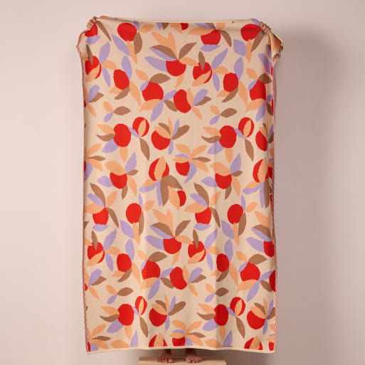 Peaches vermillon blanket