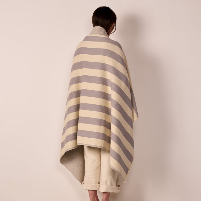 Lignes nuage blanket