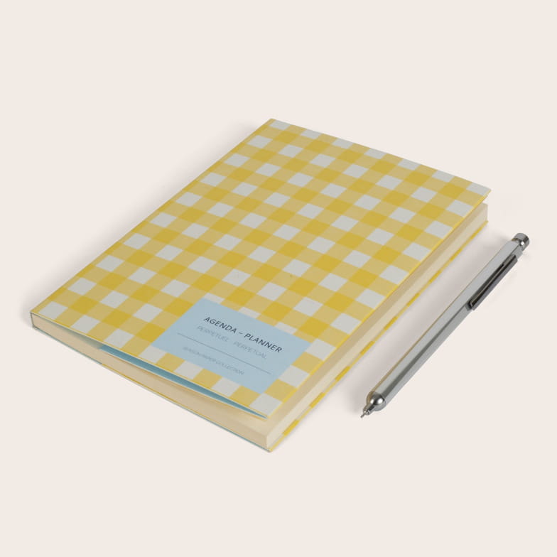 Swinging sun perpetual planner