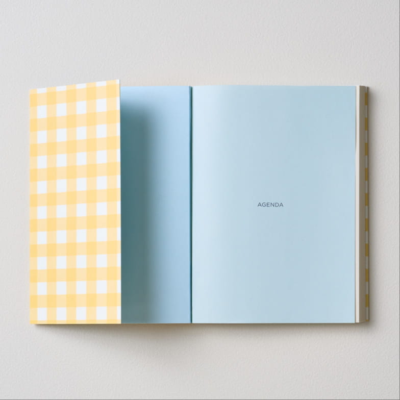 Swinging sun perpetual planner