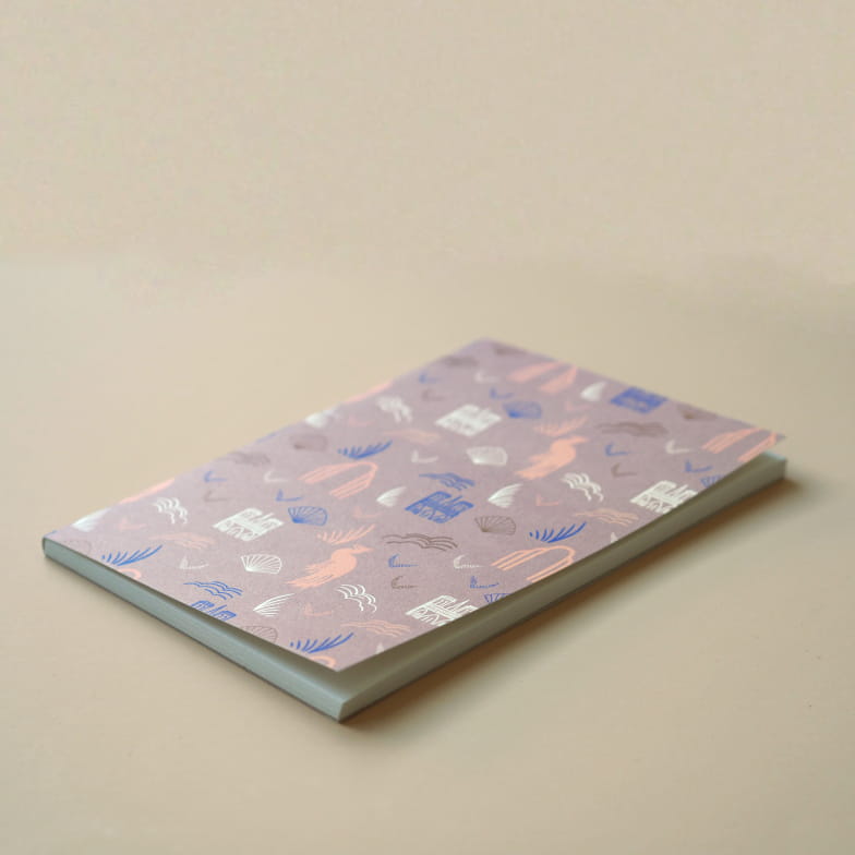 Rose A5 notepad