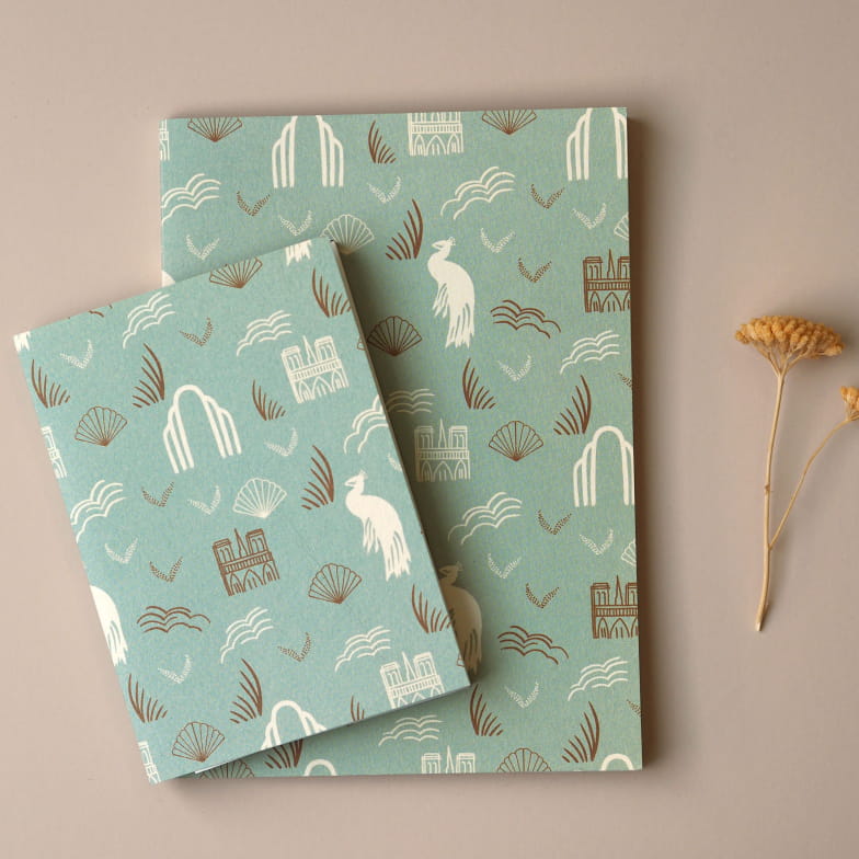 Pistachio A5 notepad