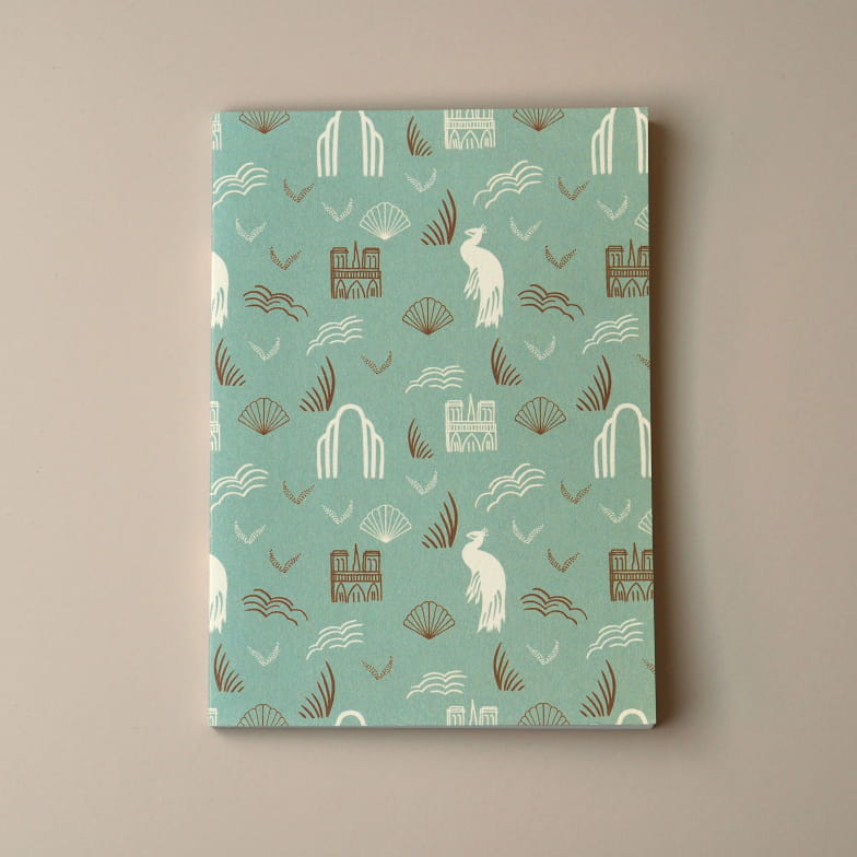 Pistachio A5 notepad