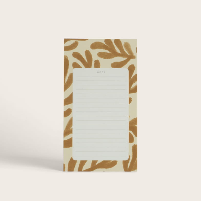 Mouvement poudre notepad