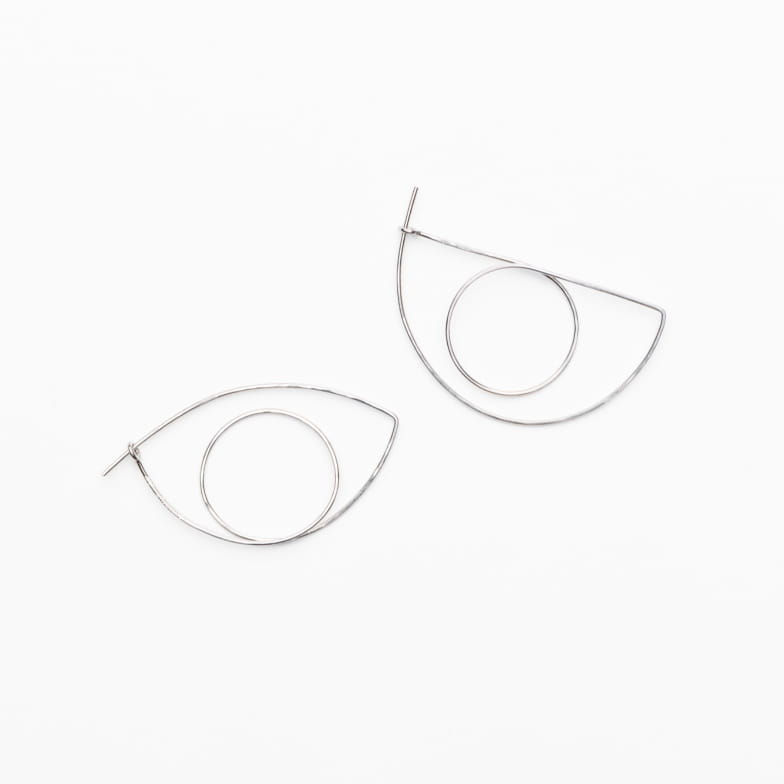 SILVER RENCONTRE EARRINGS SEASON PAPER X GALATÉE PESTRE