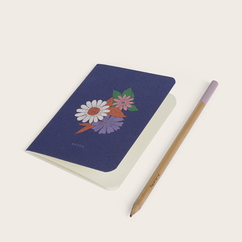 Flower power parme mini pocket book