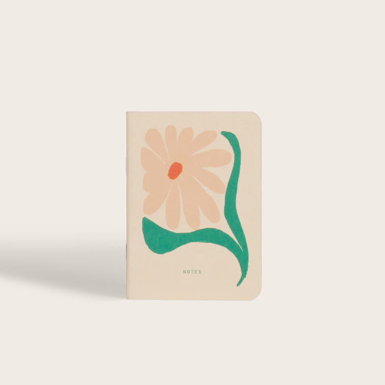 Hippie daisy mini pocket book