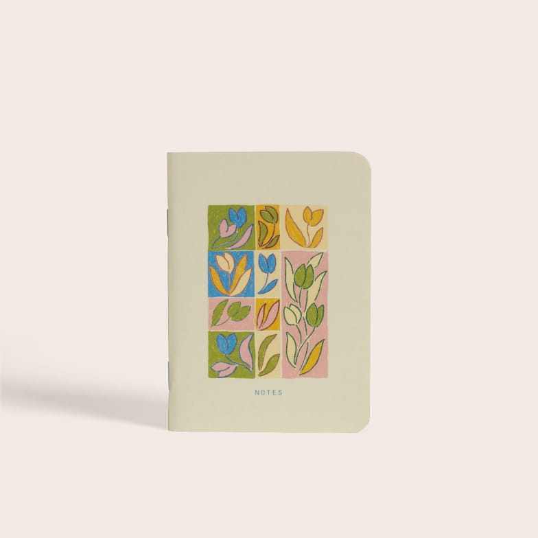 Carnet de poche Tulipes