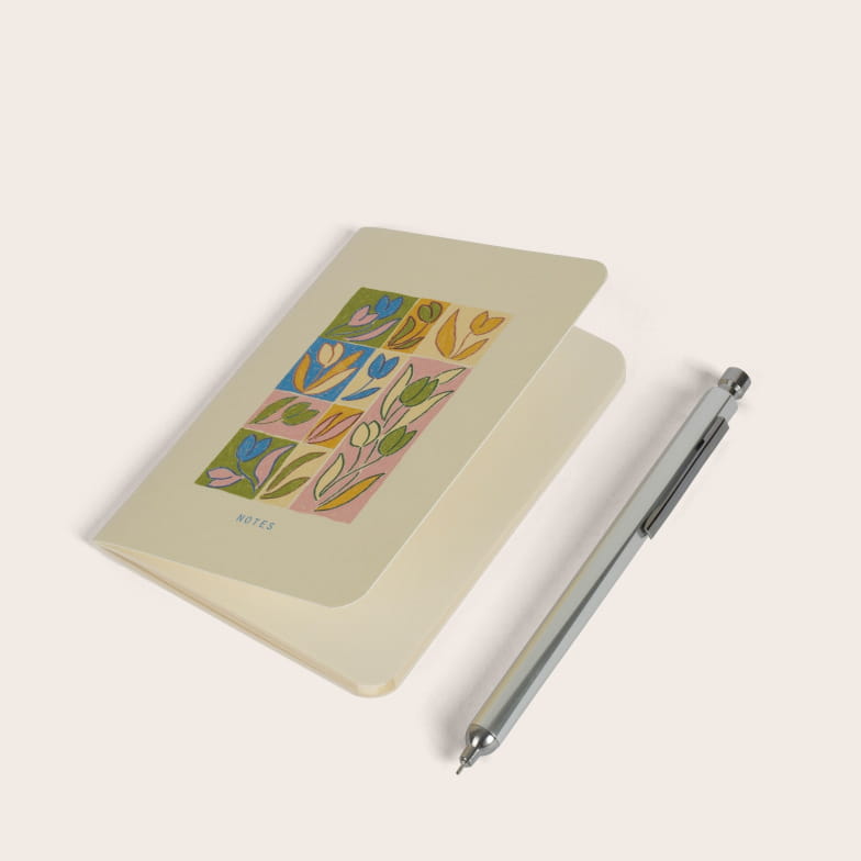 Carnet de poche Tulipes
