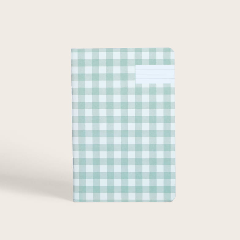 Swinging spring notebook