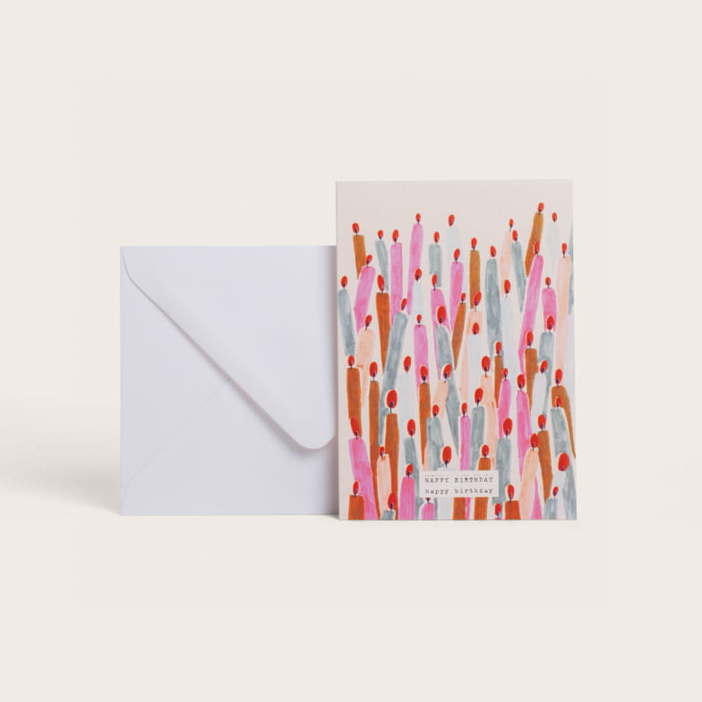 Souffle tes bougies card