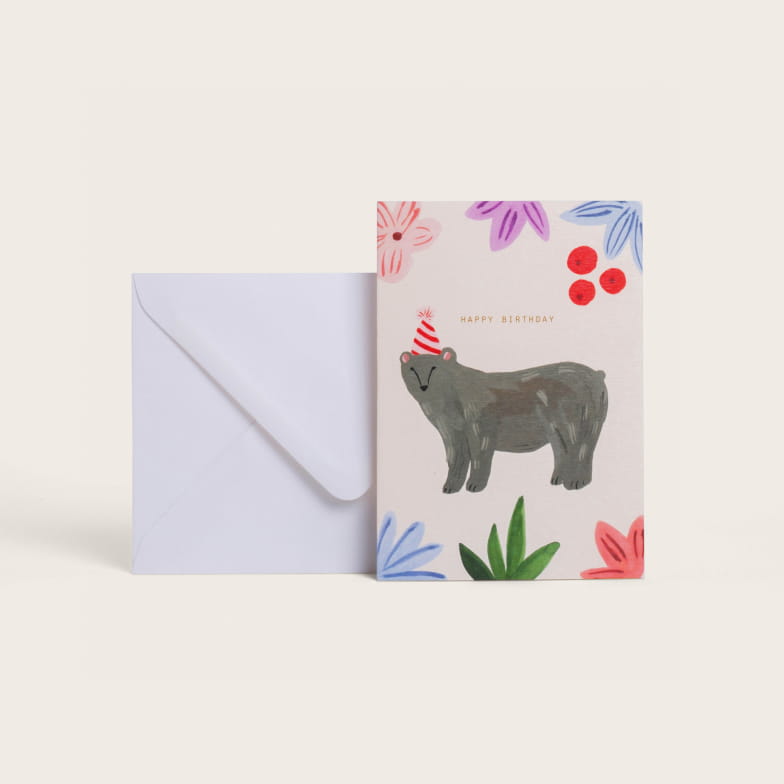 Bear card