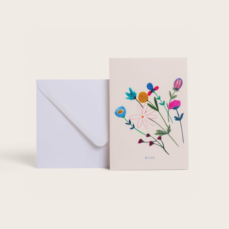 Petites fleurs card