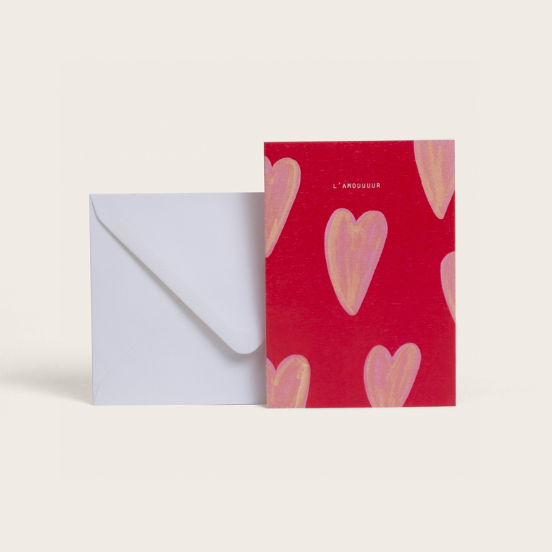 Hearts card