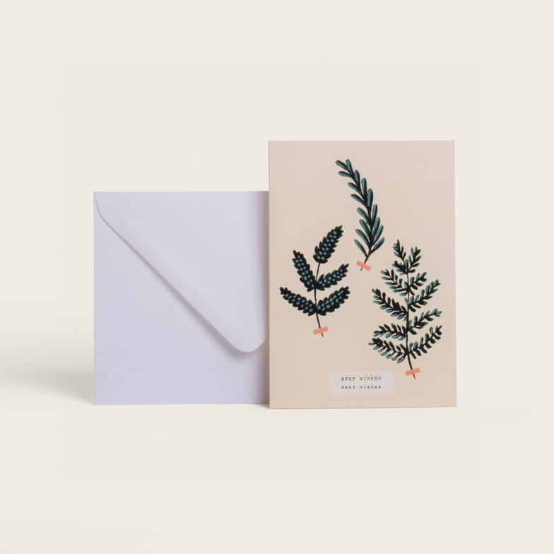 Herbier d'hiver card
