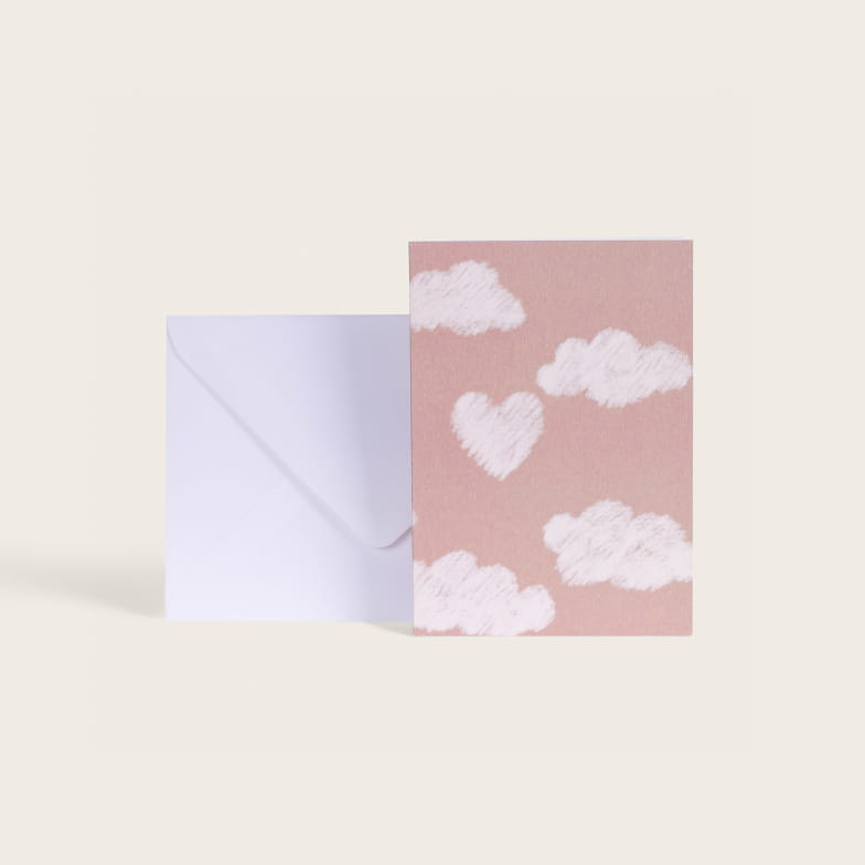 Dans les nuages card