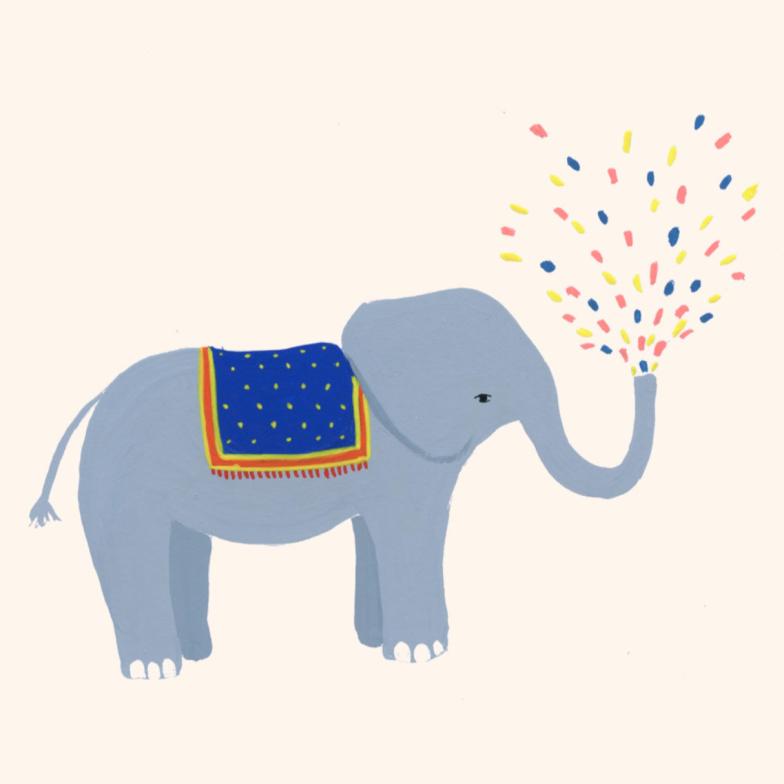 Elephant card