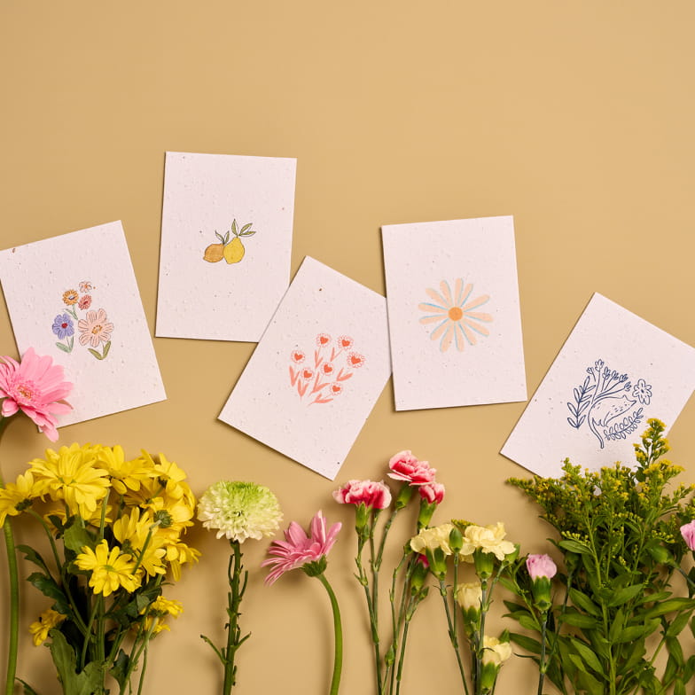 Passionnément growing card