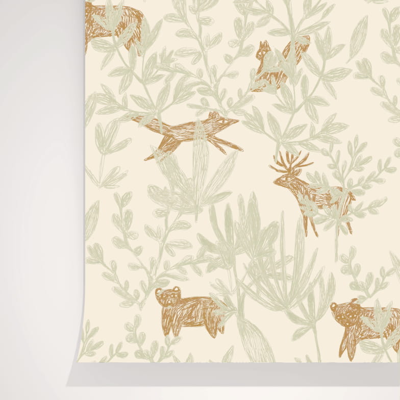 Cache cache lichen wallpaper