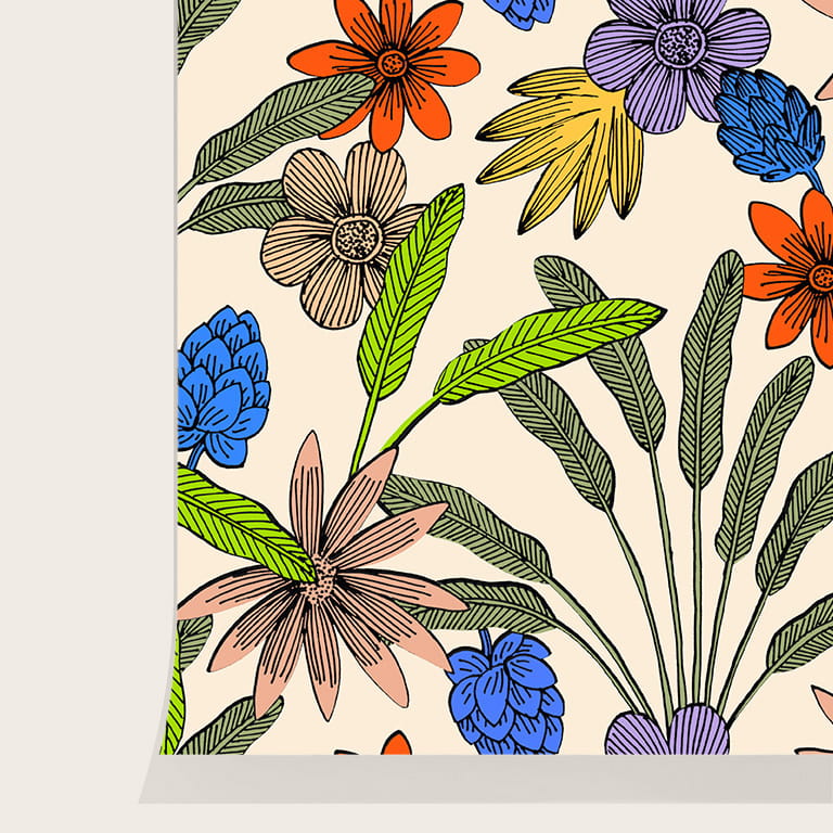 Papier peint luxuriance