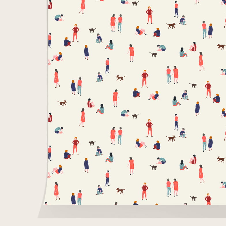 Papier peint promenade