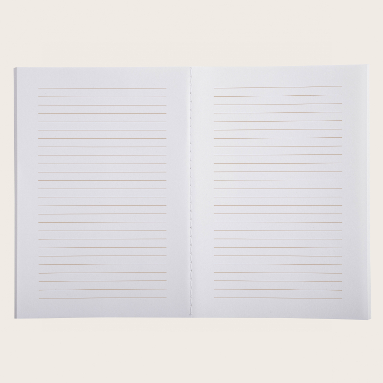 Rose A5 sewn spine notebook