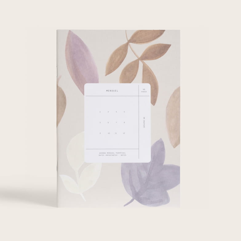 Dimanche monthly planner