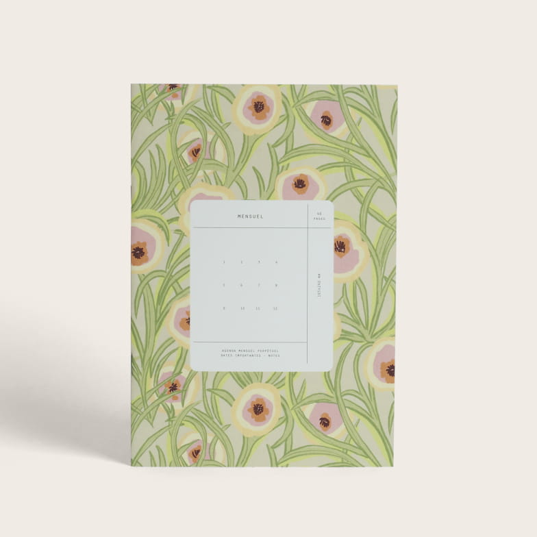 Entrelacs monthly planner